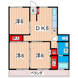 ラフォーレ高萩の物件間取画像